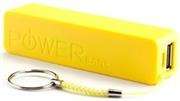 Geeko PowerBar 2600 mAh Universal Power Bank Colour: Yellow
