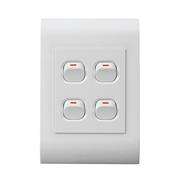 Lesco Pipelli 4 Lever 1 Way Flush Switch