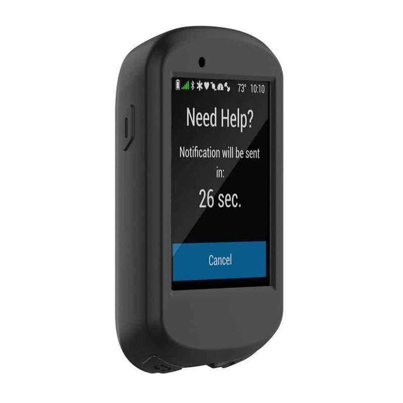 Replacement Silicone Protective Case for Garmin Edge 830 - Black