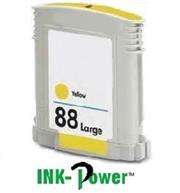 InkPower Generic Replacement For HP88XL C9393A Yellow Ink