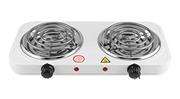 Casey Koala Electric 2 Hot Plate Spiral Stove Colour: White