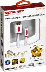 Promate linkMate.H3 Premium Compact HDMI to Micro