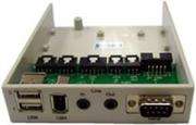 UniQue Multimedia Bay 2xUSB Port+1IEEE 1394 Port+Audio In