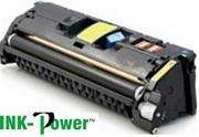 InkPower Generic HP 122A Q3962A LaserJet Yellow Toner