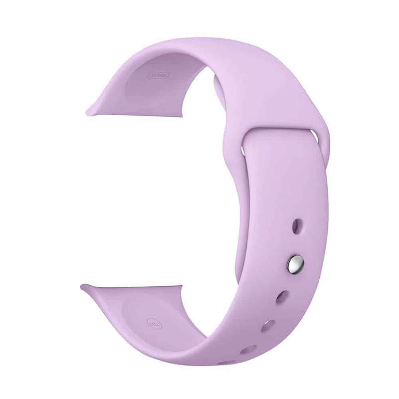 38/40/41mm Apple Watch silicone strap - Lavender (M-L)