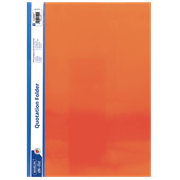 Marlin A4 Orange Quotation and Presentation Folder