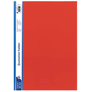 Marlin A4 Red Quotation and Presentation Folder