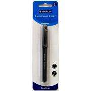 Marlin Precision Fineliner Pens Colour: Black