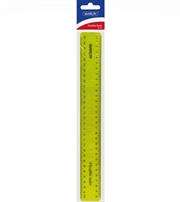 Marlin Flexible 30cm Ruler Yellow