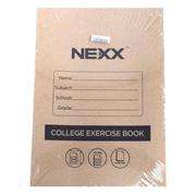 Nexx A4 College Exercise Book Unruled book 72 page