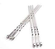 Casey 6 Piece Stainless Steel 45cm Length BBQ Kebab Skewers