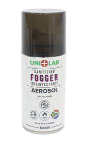 Unilab 150ml Sanitize Fogger Disinfectant Retail Box No