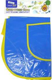 Marlin Multi Purpose Kids Plastic Aprons Blue  Made From