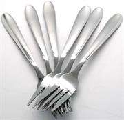 Casey Catering 6 Piece Stainless Steel Dinner Table Forks