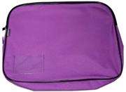 Marlin Canvas Book Bag Purple  Safe And Secure Zip Closure