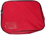 Marlin Canvas Book Bag Red  Safe And Secure Zip Closure