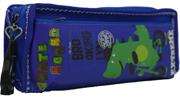 Brainware Fabric 2 Pocket 20cm Pencil Bag With Combination