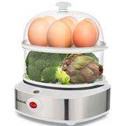Taurus double Layer 14 Egg Boiler & Steamer Retail Box 1