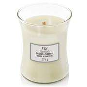 Woodwick Fig Leaf & Tuberose Medium Jar Retail Box No