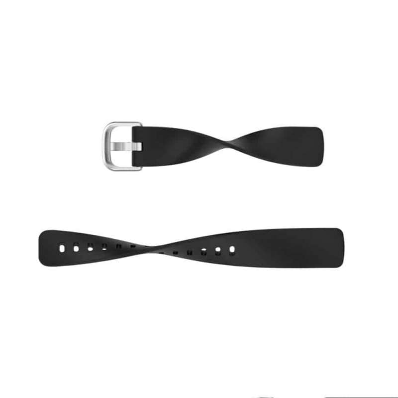 Silicone Strap for Fitbit Inspire 2 - Black- S/M