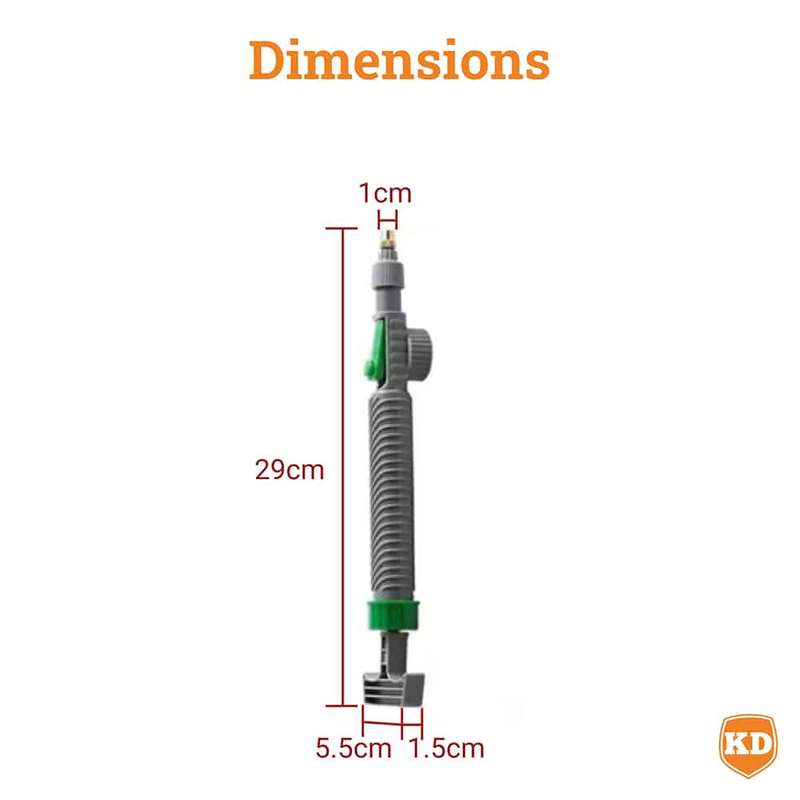 Adjustable High Pressure Nozzle Manual Sprayer for Gardening