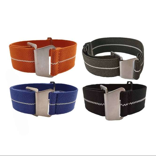 22mm Paratrooper watch straps - Blue