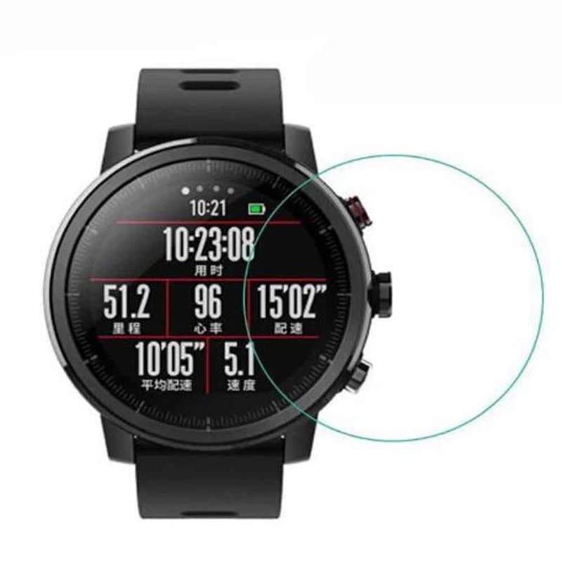 Xiaomi Amazfit 2/2S Stratos replacement screen protector film x2 Combo