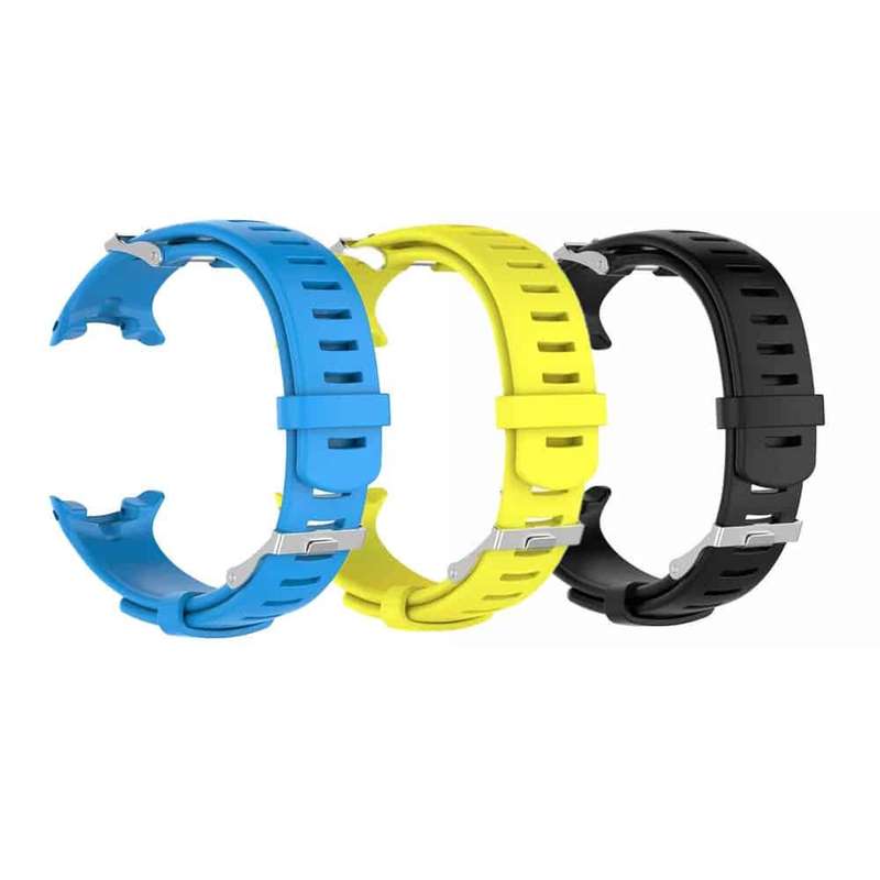 Killer Deals Waterproof Silicone Strap for Suunto D4 D4i Novo- Black