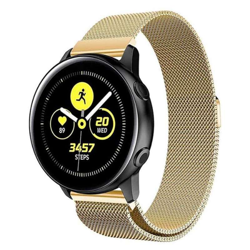 20mm Universal Milanese Band (M/L) - Gold
