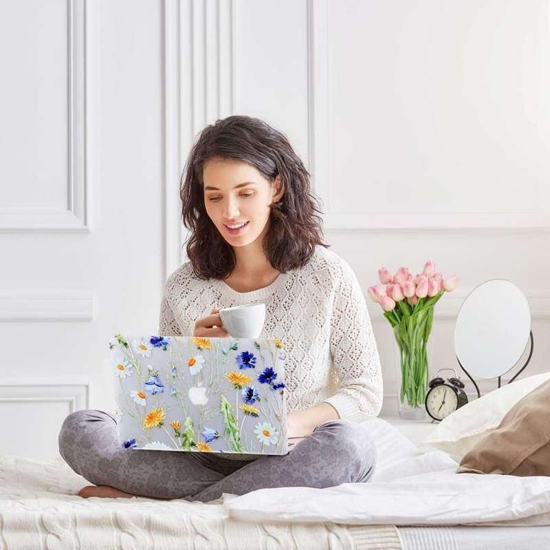 Floral Hard Shell Case/Protective Cover for MacBook Air 13"