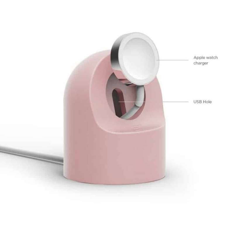 Magnetic Charger Stand Dock for 38/40/42/44m Apple Watch - Pink