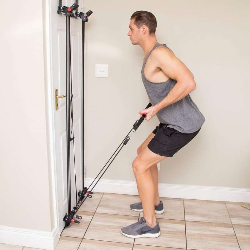 Jake Tower 200 Exercises Door Gym Fitness Resistance Workout
