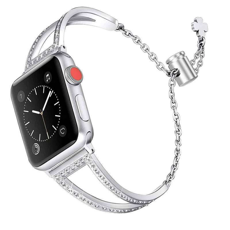 Jewellery Bracelet Strap for 38/40/41mm Apple Watch - Black