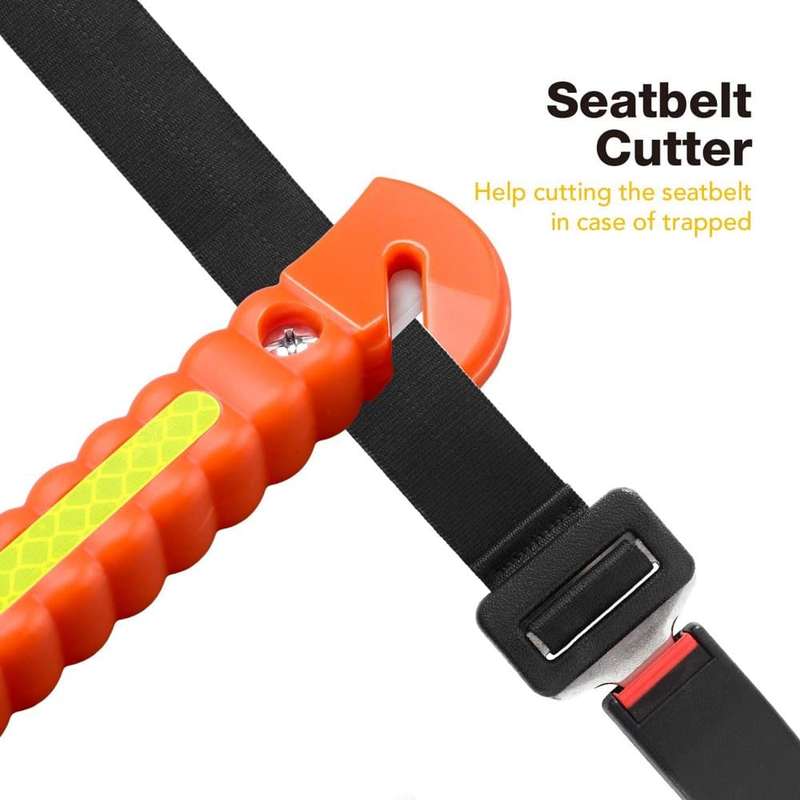 Emergency Window Break Hammer Seatbelt Cutter Car Escape Tool