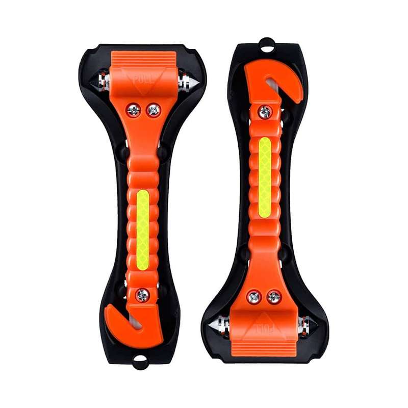 Emergency Window Break Hammer Seatbelt Cutter Car Escape Tool x2 Combo