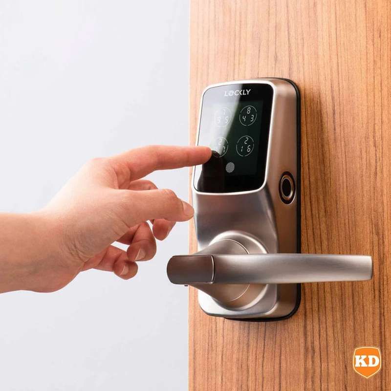 Peek-Proof Lockly Secure Plus Biometric PIN Genie Smart Lock