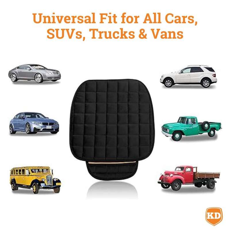 Car Seat Cover - Winter Warm, Anti-Slip, Breathable Plush Material x2 Combo