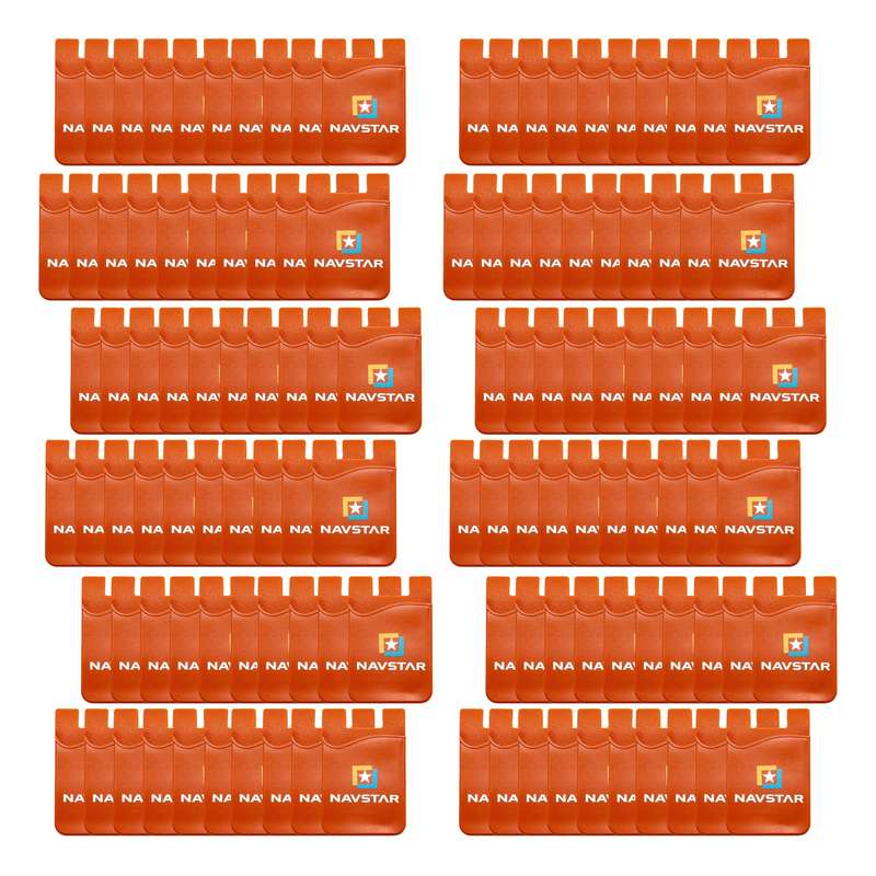 Cell phone credit card holder 100 pack Combo
