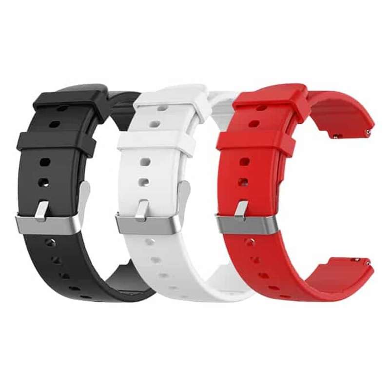 Silicone Band for Huami Amazfit SmartWatch 2 A1807 - Red