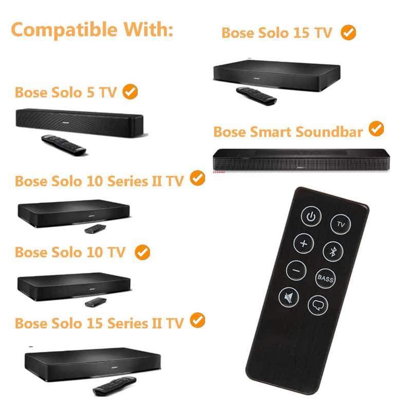 Killer Deals Replacement Remote Control for Bose Solo TV Speaker & Soundbar