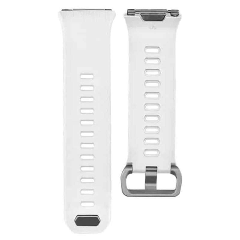 Women's Replacement Silicone Strap for Fitbit Ionic (S/M)- White