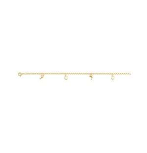 9ct Yellow Gold Charm Bracelet