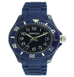 Cool Kids Blue Neon Resin Watch