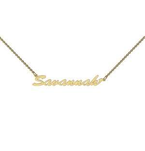 Memi Personalised 9kt YG Necklace