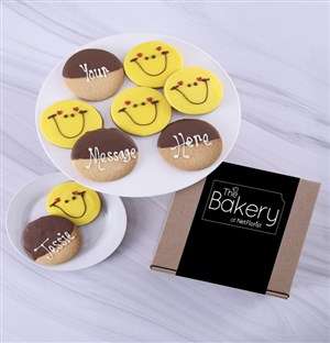 Personalised Smiley Face Iced Cookies