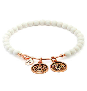 Chrysalis Tranquility Serenity White Bangle