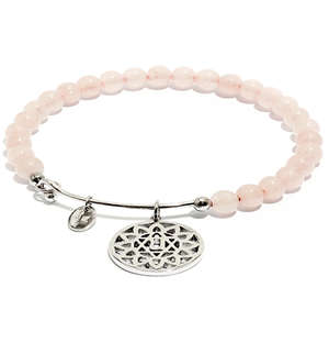 Chrysalis Rose Quartz Chakra Bangle