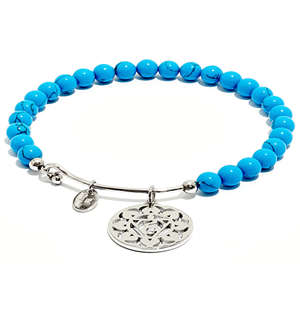 Chrysalis Turquoise Expandable Chakra Bangle