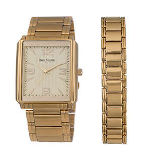 Hallmark Gold Plated Gents Watch