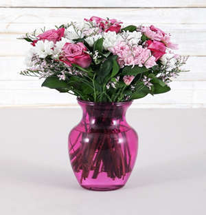 Tickle Pink Perfection Vase